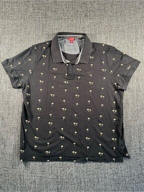 Guess palm tree polo xxl, Y2K!